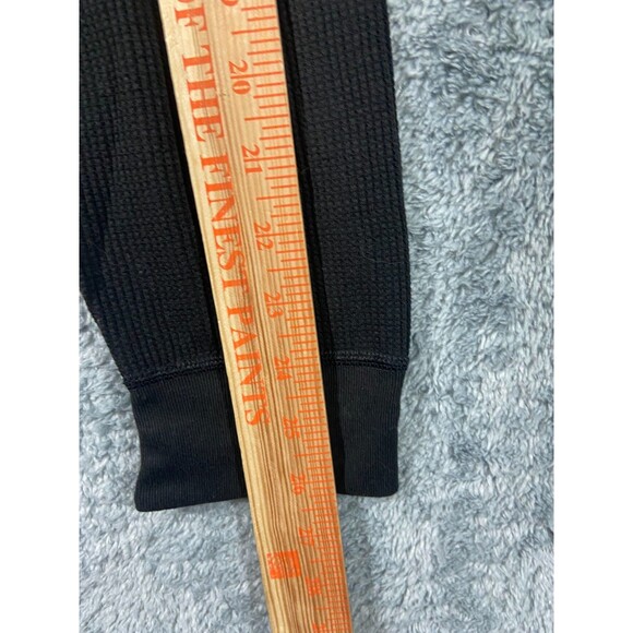 Magellan Outdoors Pullover Thermal Shirt Mens X Large Black Waffle Knit Outdoor - Picture 5 of 5